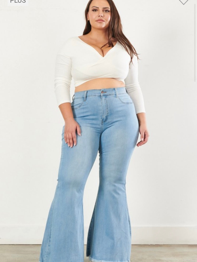 High waisted Curvy Jeans